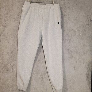 Relaxed Fit Gray Sweatpants Size L Comfy